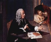 Tronchin mit seinem Rembrandt